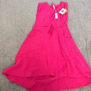 Anthropologie Daily Practice Pink Dress 💞🩷💘